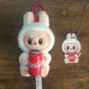 The Monsters x Coca-Cola Labubu- Confirmed Happy Factor with card